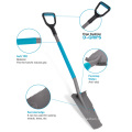 Hot Selling Carbon Steel Garden Tools D-Grip Ergonomic Handle 13 Inch Garden Shovel